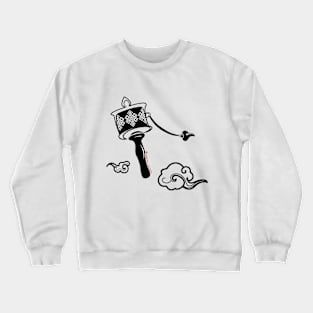 Mani Wheel with Clouds Crewneck Sweatshirt